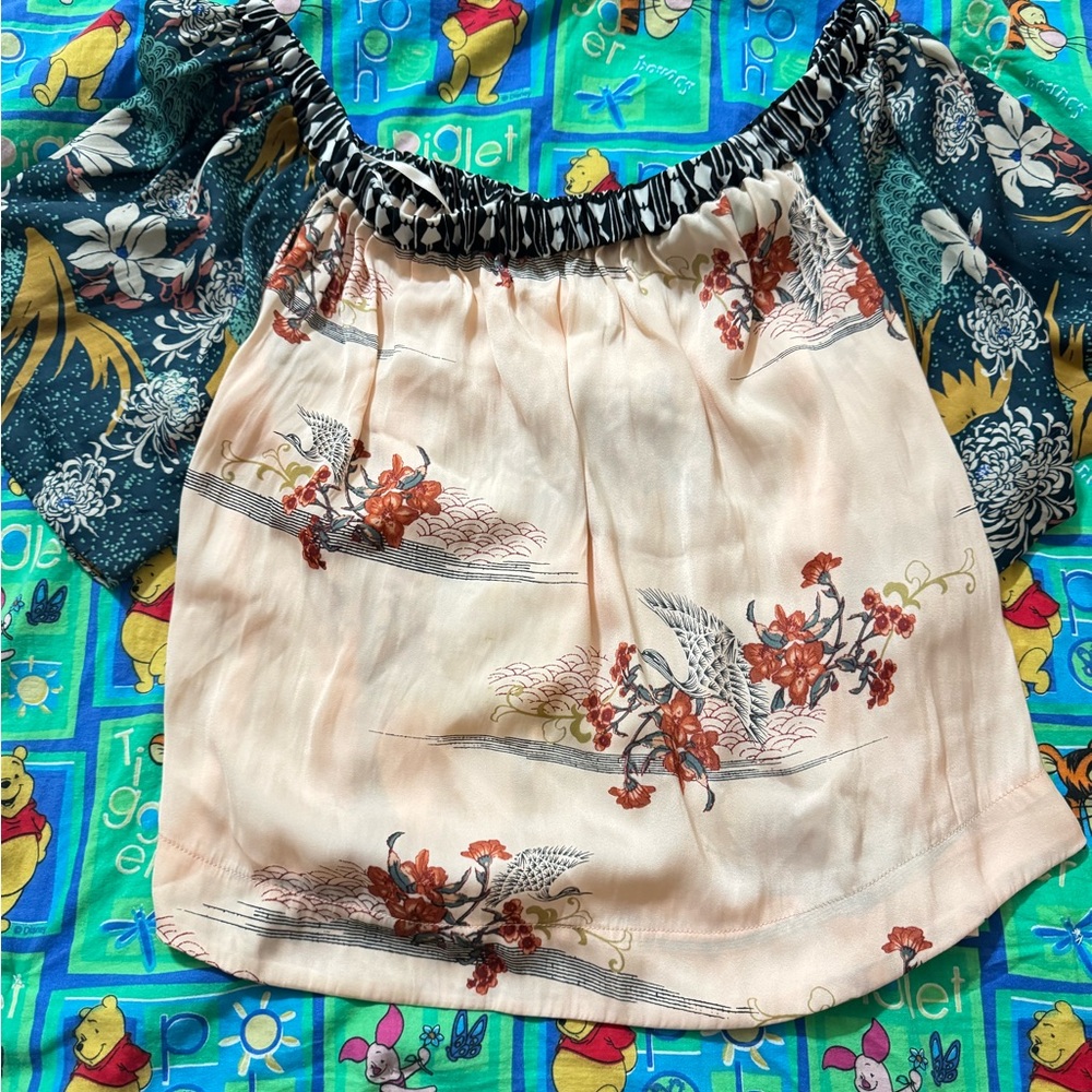 Free People Rockin Rochelle Crop Blouse